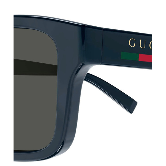 NWT Gucci GG1986SA-004 Blue Grey 57mm Sunglasses